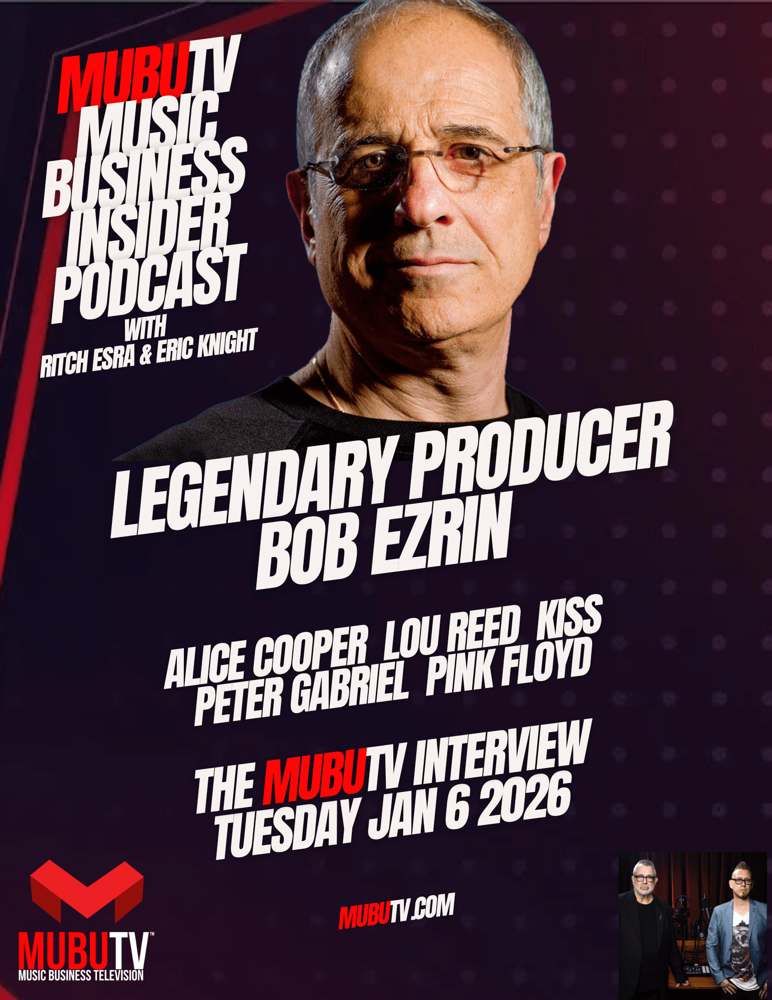 Music Producer Bob Ezrin