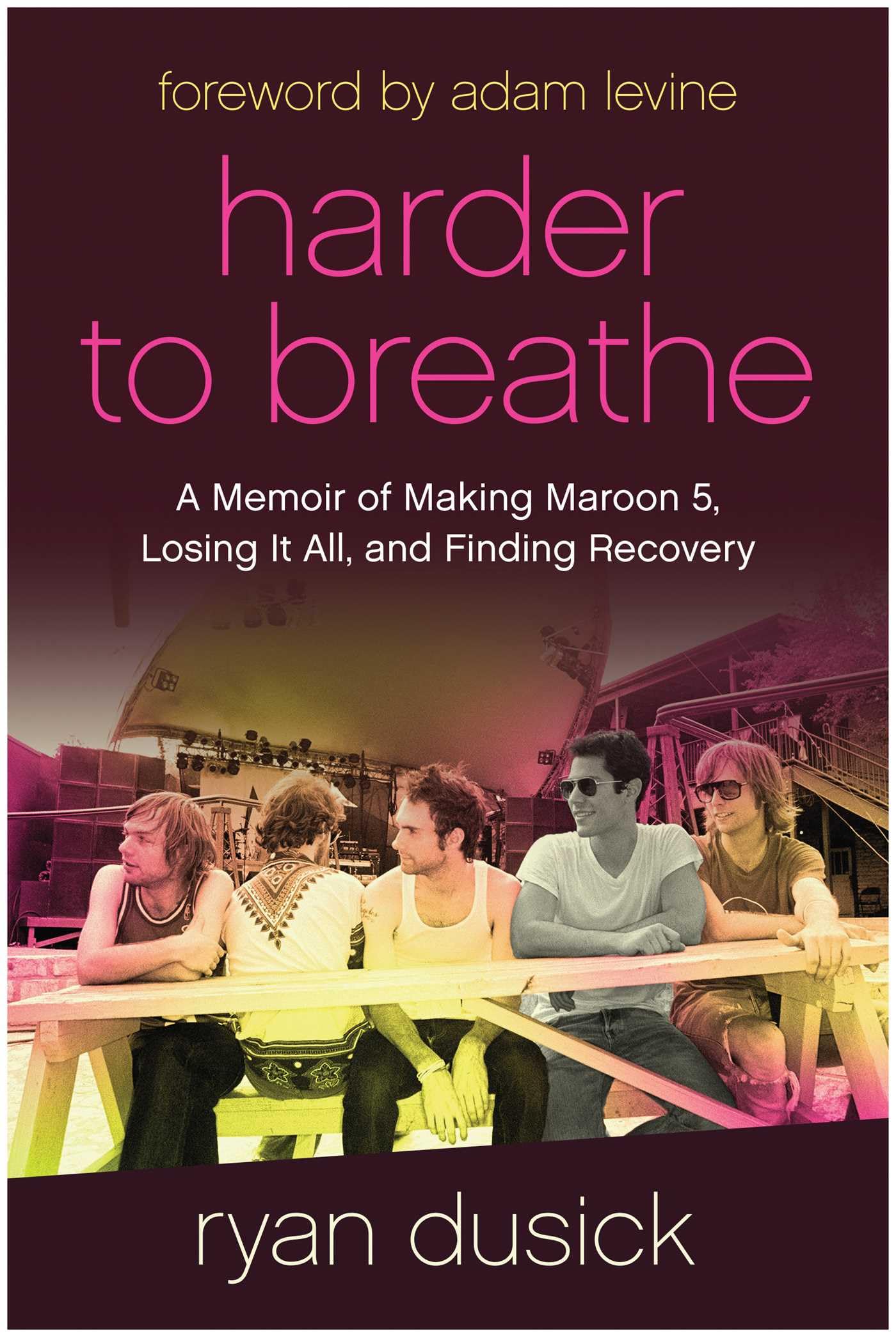 Harder to Breathe Book Cover by Ryan Dusick