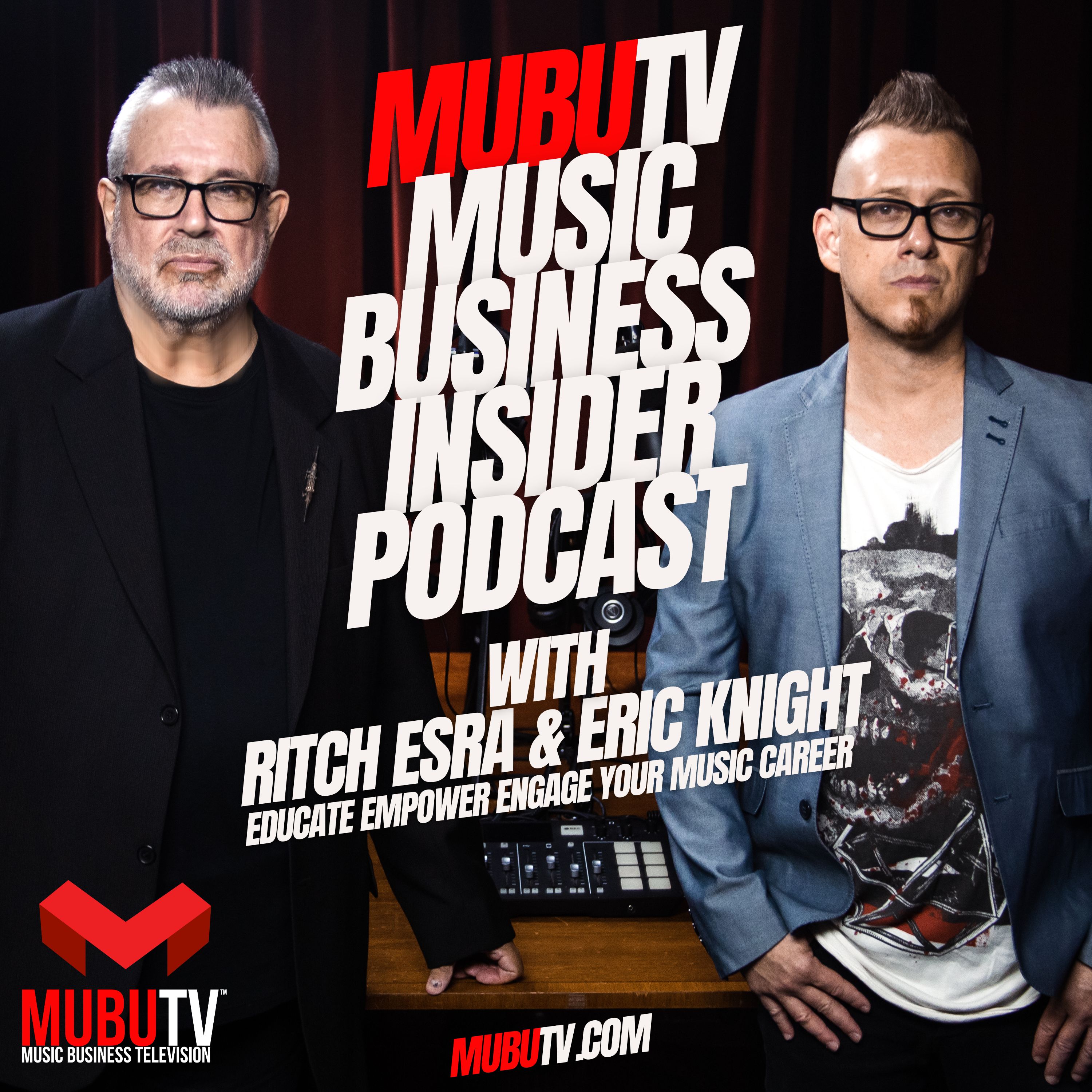 NEW MUBUTV Music Business Insider Podcast Official Cover 2026 3000x3000